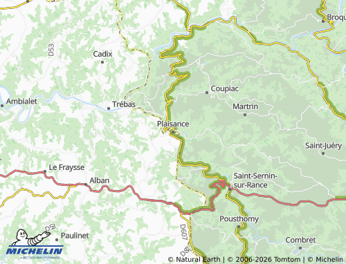 Mappa MICHELIN Plaisance - ViaMichelin