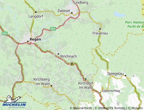 MICHELIN Gehmannsberg map - ViaMichelin