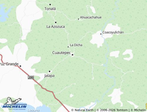 Mappa MICHELIN De Chomulco - ViaMichelin