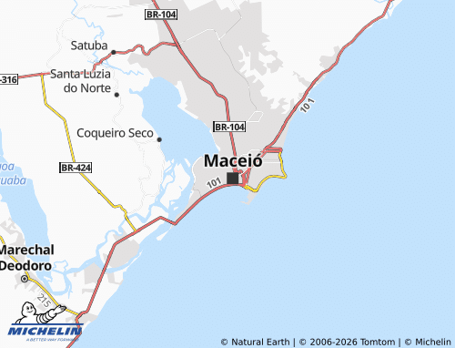Mappa MICHELIN Centro - ViaMichelin