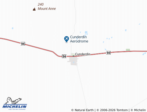 Mapa MICHELIN Cunderdin - ViaMichelin