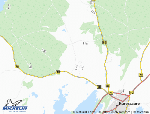 MICHELIN-Landkarte Ansi - ViaMichelin