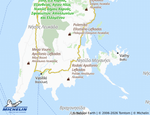 Mapa MICHELIN Fterno - ViaMichelin