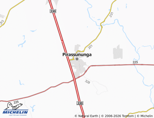 Mapa MICHELIN Pirassununga - ViaMichelin