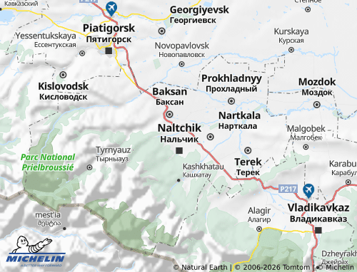MICHELIN-Landkarte Tschegemski Rajon - ViaMichelin