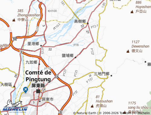 Mappa MICHELIN yan pu xiang - ViaMichelin
