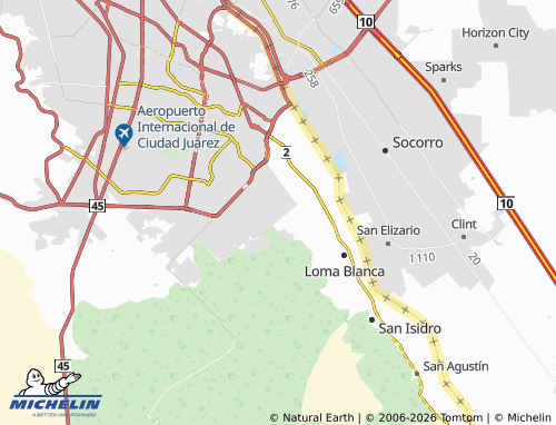 Mappa MICHELIN Puerto Castilla - ViaMichelin