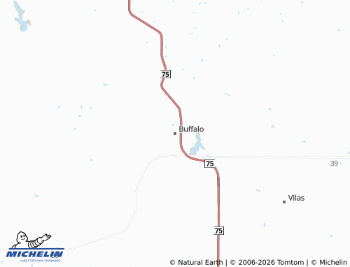 Carte MICHELIN Buffalo - ViaMichelin