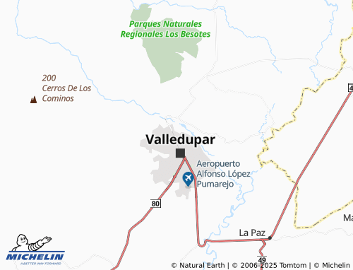 MICHELIN Los Ángeles map - ViaMichelin