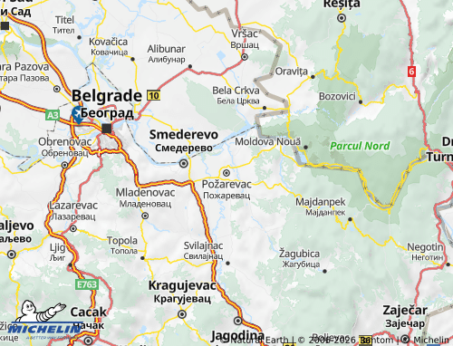 Carte MICHELIN Braničevski - ViaMichelin