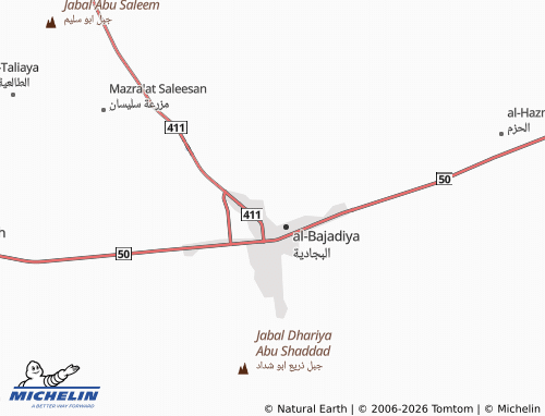Carte MICHELIN al-Zeeba - ViaMichelin