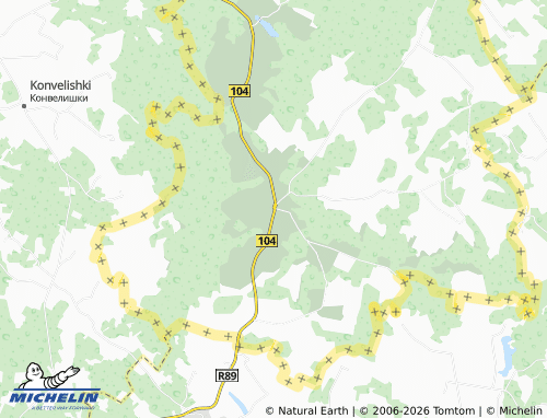 MICHELIN Dieveniškės map - ViaMichelin