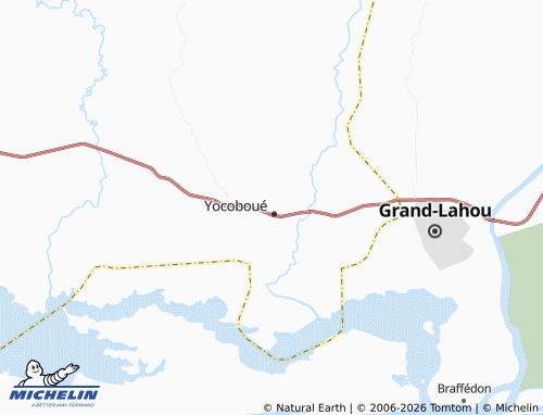 MICHELIN-Landkarte Bodoko - ViaMichelin