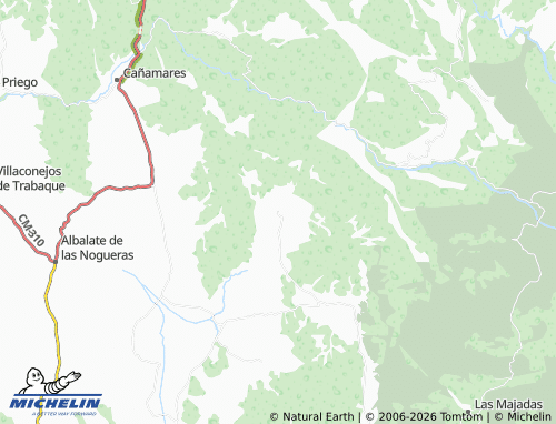 MICHELIN-Landkarte Fresneda de la Sierra - ViaMichelin