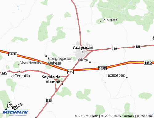 Mapa MICHELIN Revolución - ViaMichelin
