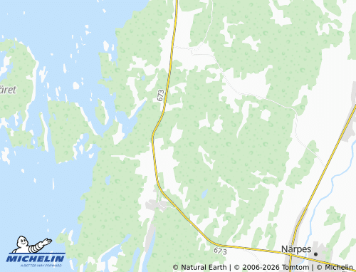 MICHELIN-Landkarte Mjödträsk - ViaMichelin