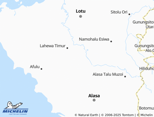 MICHELIN Laowowaga map - ViaMichelin