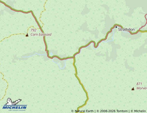 Carte MICHELIN Colnabaichin - ViaMichelin