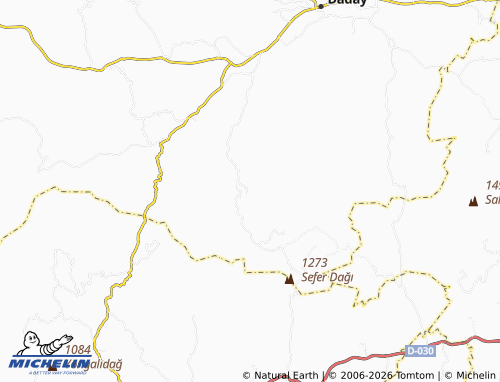 Mapa MICHELIN Bezirgan - ViaMichelin