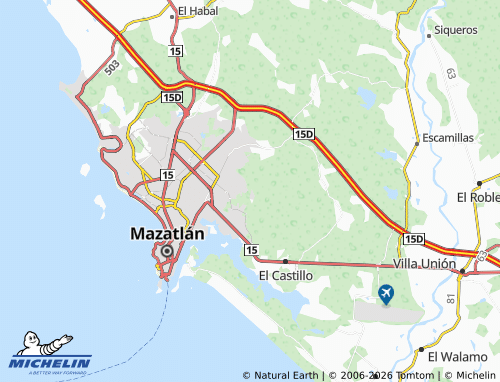 MICHELIN-Landkarte Palmares - ViaMichelin