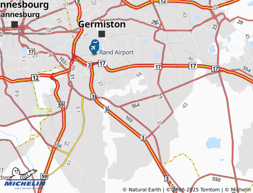 MICHELIN Buhle Park map - ViaMichelin
