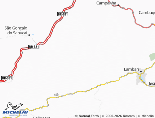 MICHELIN Ferreiras map - ViaMichelin