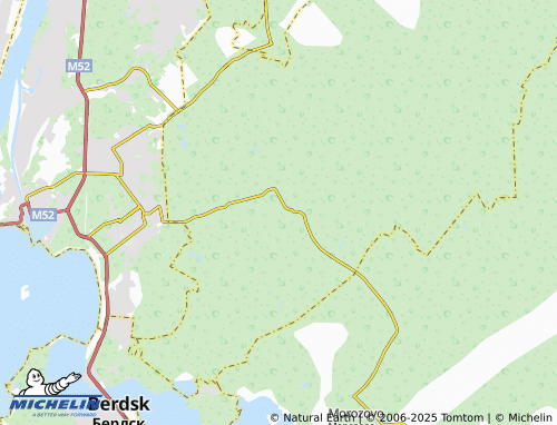 MICHELIN Lozhok map - ViaMichelin
