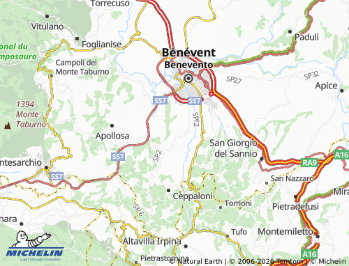 Carte MICHELIN Vigne - ViaMichelin