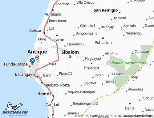 MICHELIN Pasong map - ViaMichelin