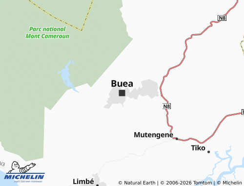 MICHELIN-Landkarte Buea - ViaMichelin