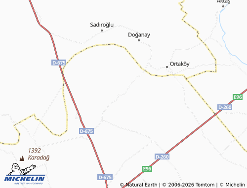 MICHELIN Ablak map - ViaMichelin