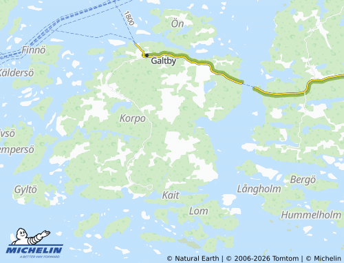 MICHELIN-Landkarte Böle - ViaMichelin