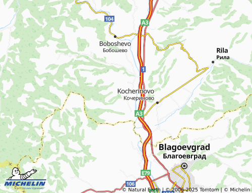 MICHELIN Buranovo map - ViaMichelin