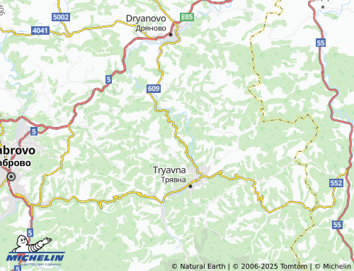 MICHELIN Todoretsite map - ViaMichelin