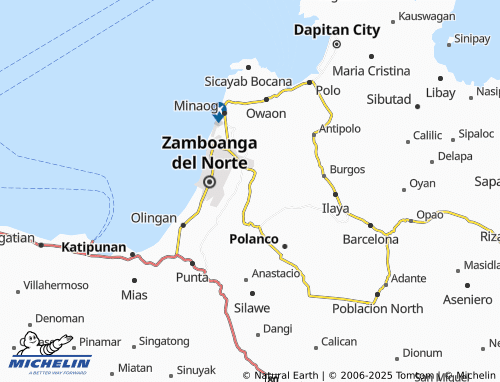 MICHELIN-Landkarte Gulayon - ViaMichelin