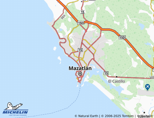Mappa MICHELIN Antiguo Aeropuerto - ViaMichelin