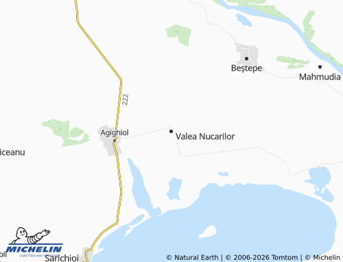 MICHELIN Valea Nucarilor map - ViaMichelin
