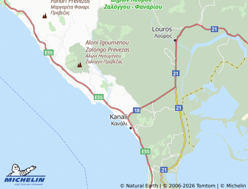 MICHELIN Mazi map - ViaMichelin