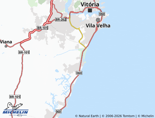 Mapa MICHELIN Santa Paula II - ViaMichelin