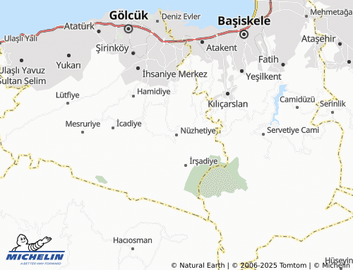 MICHELIN Nüzhetiye map - ViaMichelin