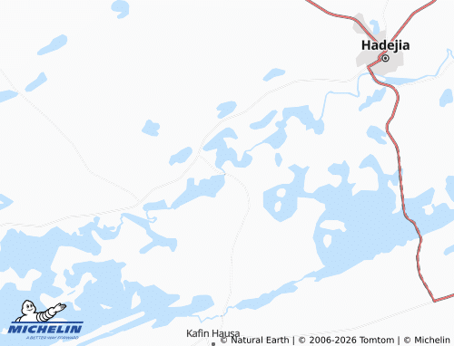 MICHELIN-Landkarte Hada - ViaMichelin