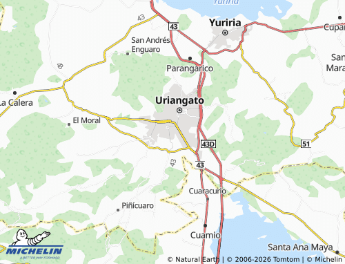 Mappa MICHELIN Los Álamos - ViaMichelin