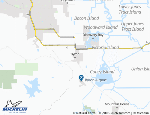 Mappa MICHELIN Byron - ViaMichelin