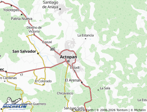 Mapa MICHELIN Ampliación Guadalupe - ViaMichelin