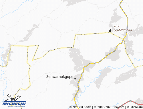MICHELIN Kwatane map - ViaMichelin
