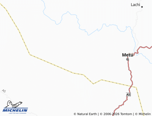 MICHELIN K'idame Gebeya map - ViaMichelin
