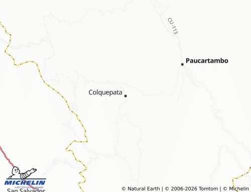 Kaart MICHELIN Colquepata - ViaMichelin