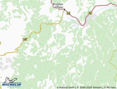 Mapa MICHELIN Ceremošnja - ViaMichelin