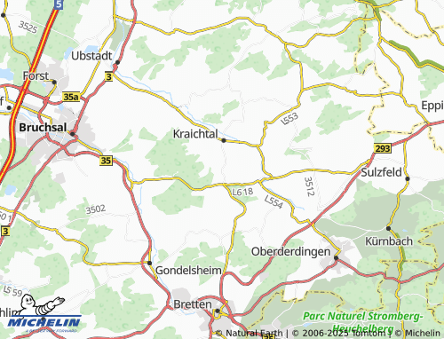 Carte MICHELIN Oberacker - ViaMichelin