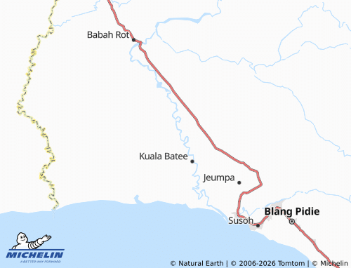 Mappa MICHELIN Kuala Terubu - ViaMichelin